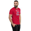 mens-fitted-t-shirt-red-right-front-6959362871665 T-Shirt Some have a story